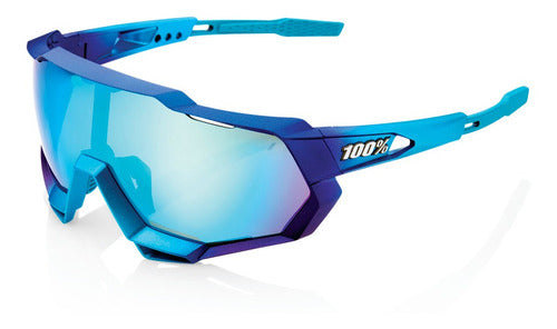 SPEEDTRAP - Matte Metallic Purple - Blue Mirror Lens